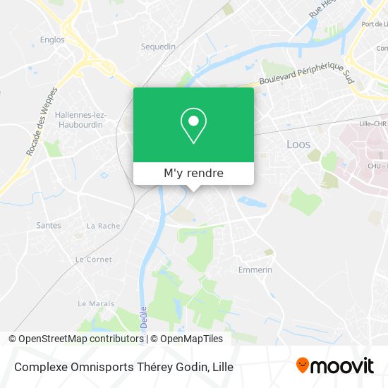 Complexe Omnisports Thérey Godin plan