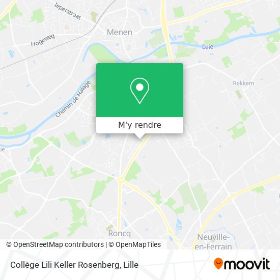 Collège Lili Keller Rosenberg plan