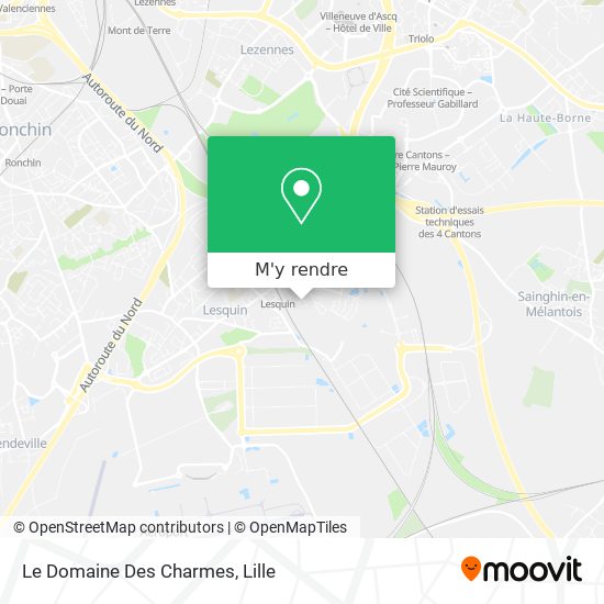 Le Domaine Des Charmes plan