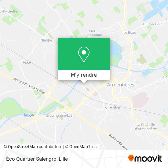 Éco Quartier Salengro plan