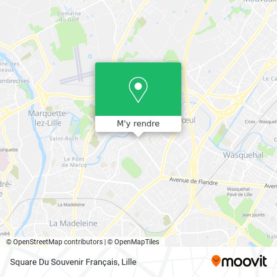 Square Du Souvenir Français plan