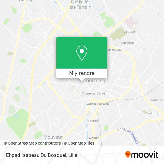 Ehpad Isabeau Du Bosquel plan