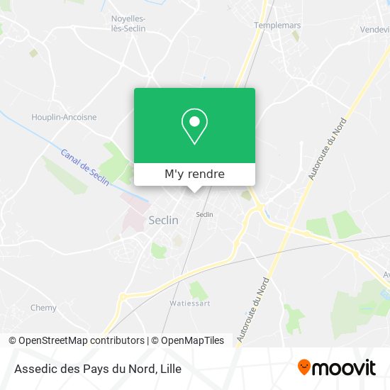 Assedic des Pays du Nord plan