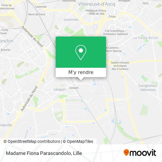 Madame Fiona Parascandolo plan