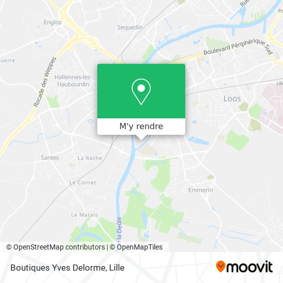 Boutiques Yves Delorme plan