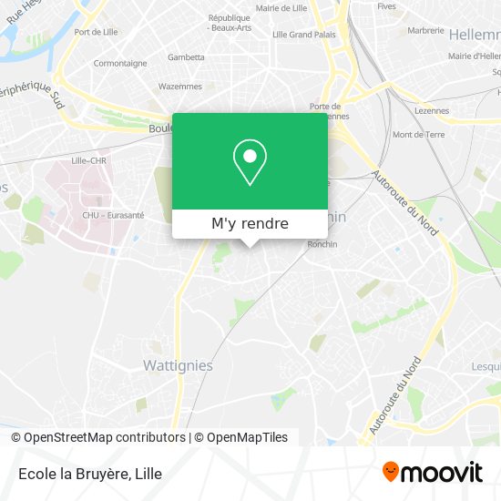 Ecole la Bruyère plan