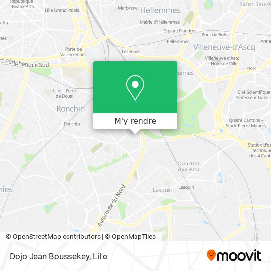 Dojo Jean Boussekey plan