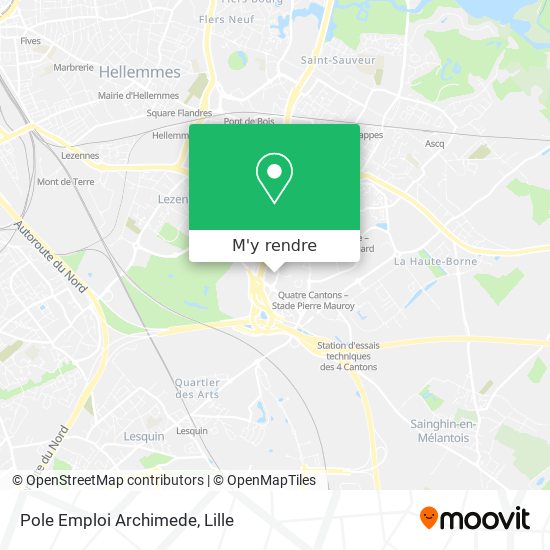 Pole Emploi Archimede plan