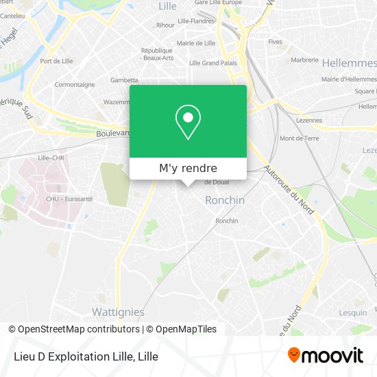 Lieu D Exploitation Lille plan