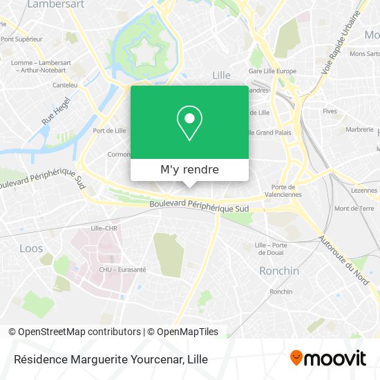 Résidence Marguerite Yourcenar plan