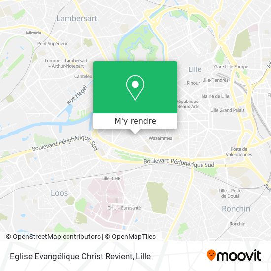 Eglise Evangélique Christ Revient plan