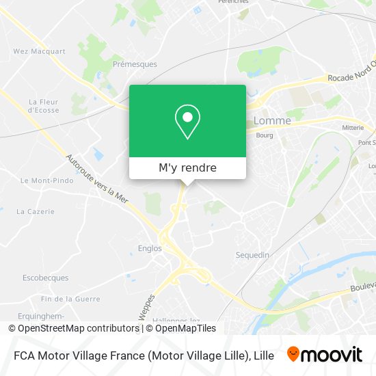 FCA Motor Village France (Motor Village Lille) plan