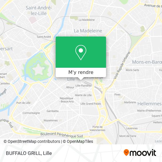 BUFFALO GRILL plan