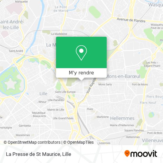 La Presse de St Maurice plan