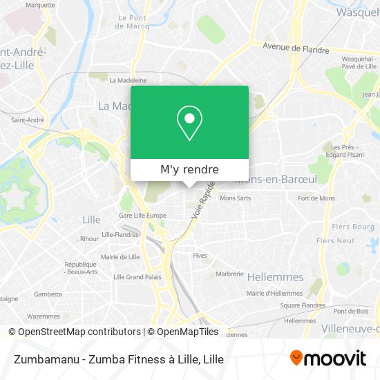 Zumbamanu - Zumba Fitness à Lille plan
