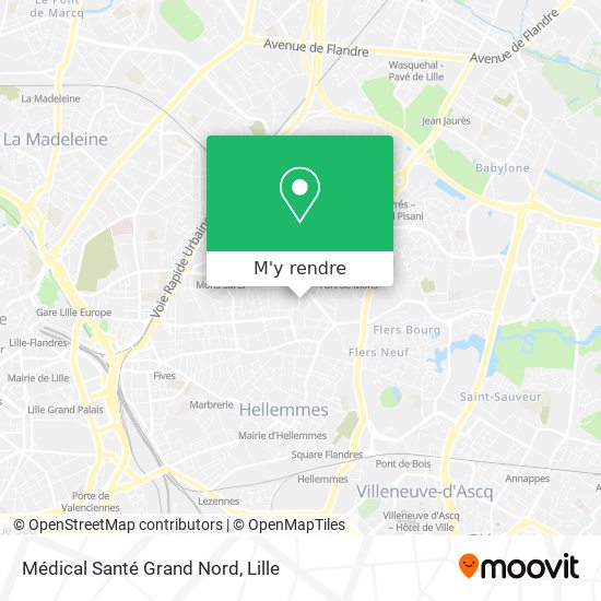 Médical Santé Grand Nord plan