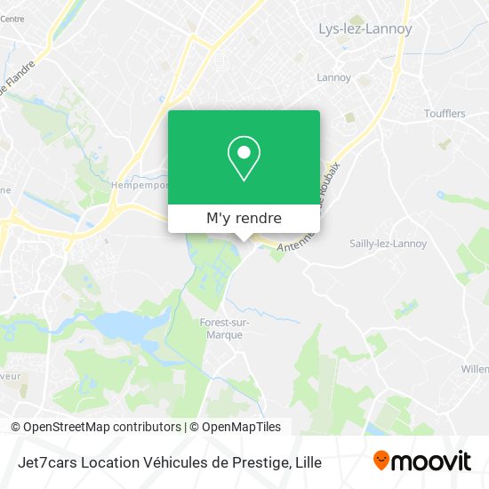 Jet7cars Location Véhicules de Prestige plan