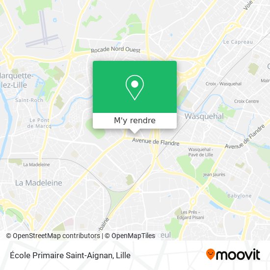 École Primaire Saint-Aignan plan