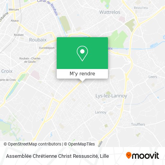 Assemblée Chrétienne Christ Ressuscité plan