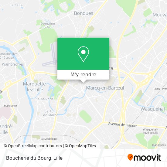 Boucherie du Bourg plan