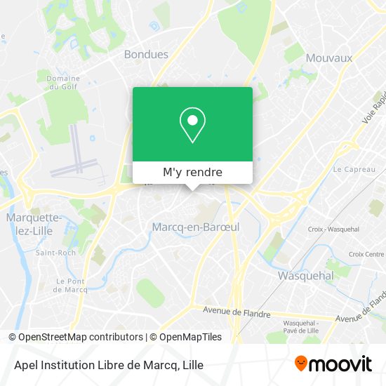 Apel Institution Libre de Marcq plan
