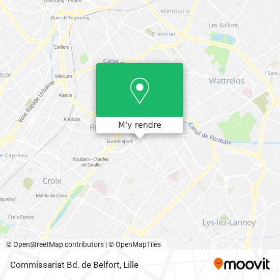 Commissariat Bd. de Belfort plan