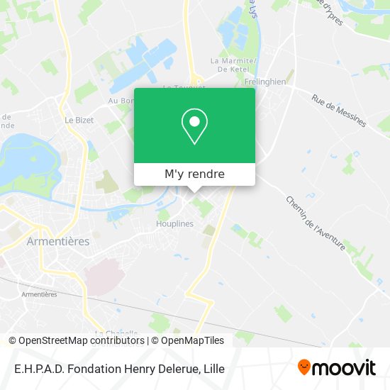 E.H.P.A.D. Fondation Henry Delerue plan