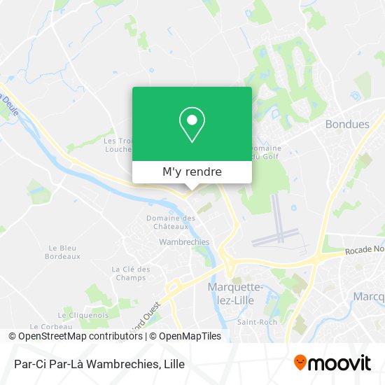 Par-Ci Par-Là Wambrechies plan