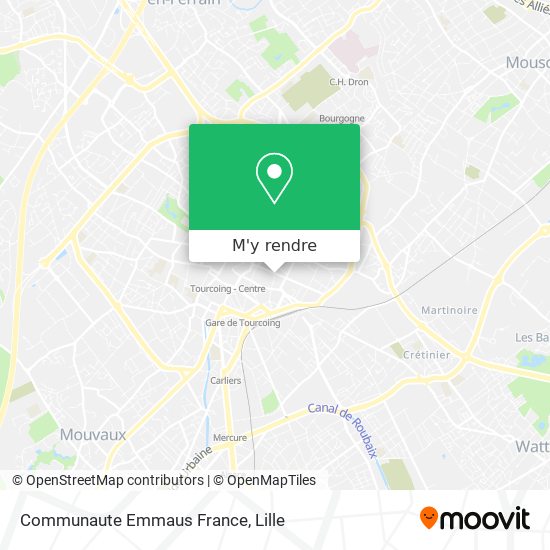 Communaute Emmaus France plan