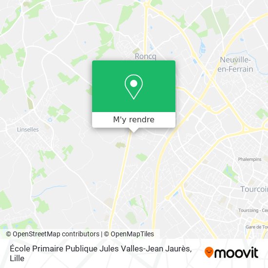 École Primaire Publique Jules Valles-Jean Jaurès plan