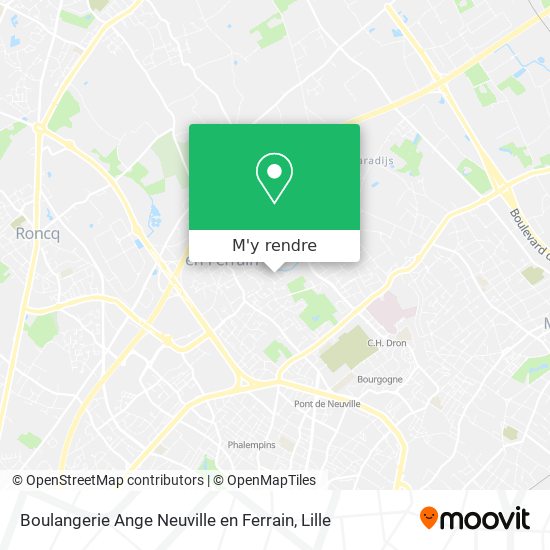 Boulangerie Ange Neuville en Ferrain plan