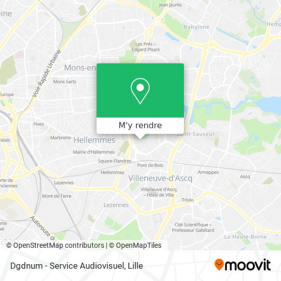 Dgdnum - Service Audiovisuel plan