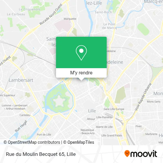 Rue du Moulin Becquet 65 plan