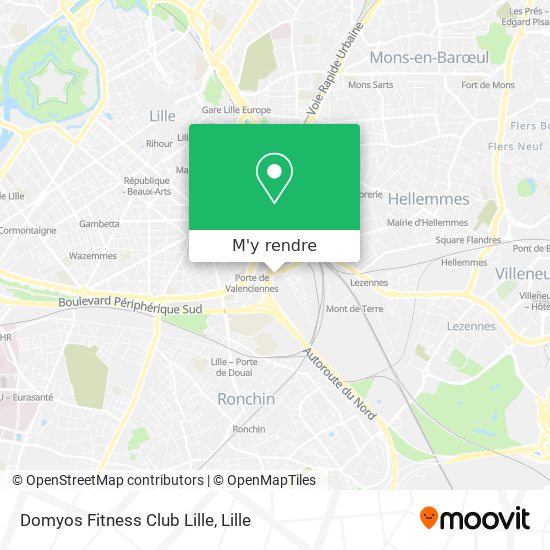 Domyos Fitness Club Lille plan