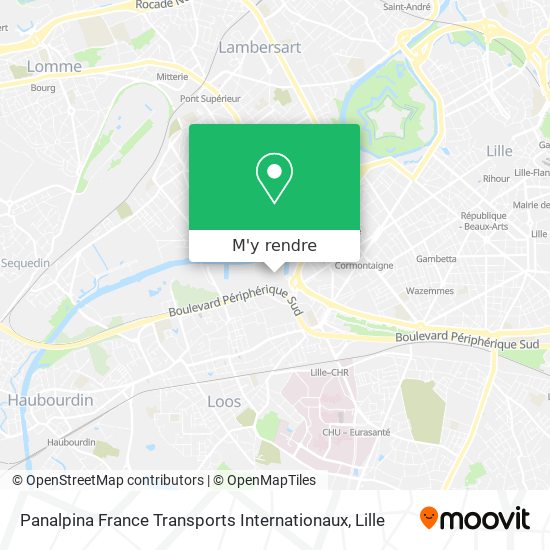 Panalpina France Transports Internationaux plan