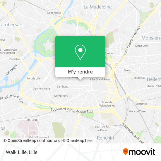 Walk Lille plan