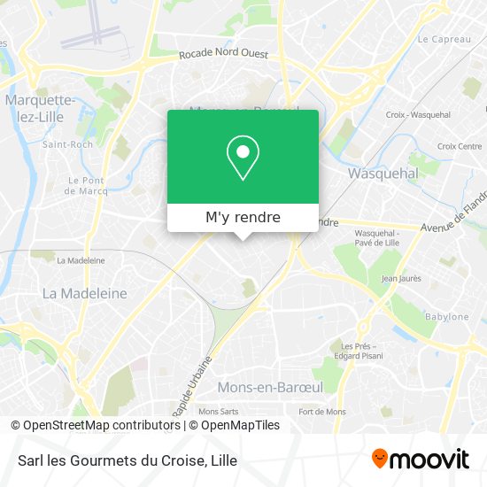 Sarl les Gourmets du Croise plan
