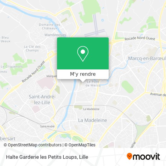 Halte Garderie les Petits Loups plan
