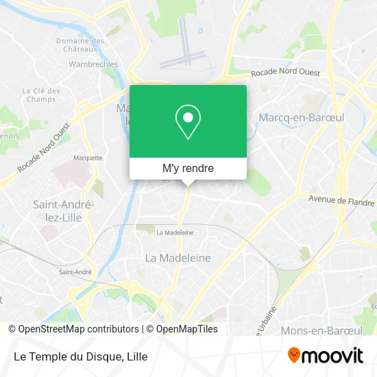 Le Temple du Disque plan