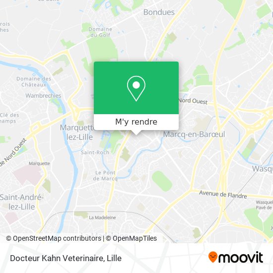 Docteur Kahn Veterinaire plan