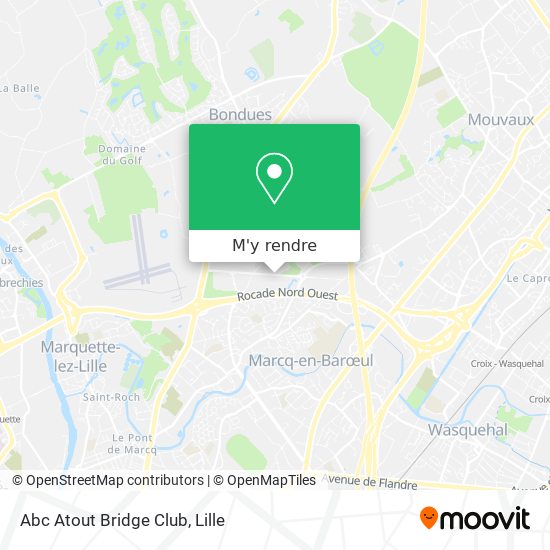 Abc Atout Bridge Club plan