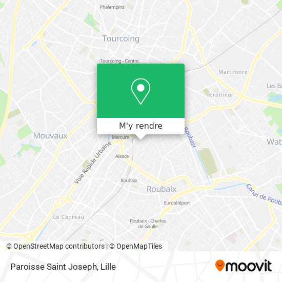 Paroisse Saint Joseph plan
