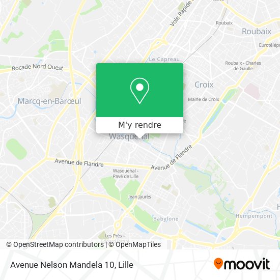 Avenue Nelson Mandela 10 plan