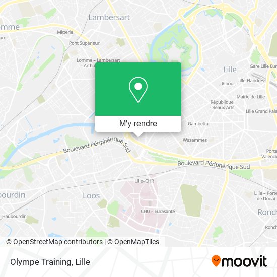 Olympe Training plan