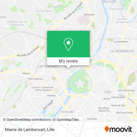 Mairie de Lambersart plan