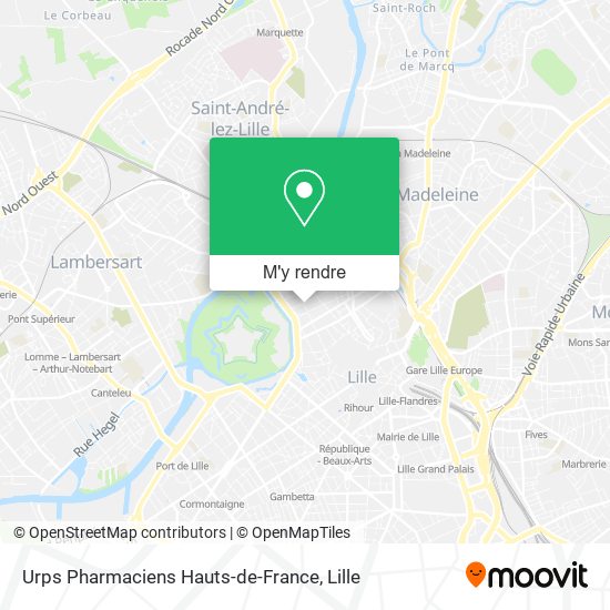 Urps Pharmaciens Hauts-de-France plan