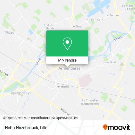 Hnbo Hazebrouck plan