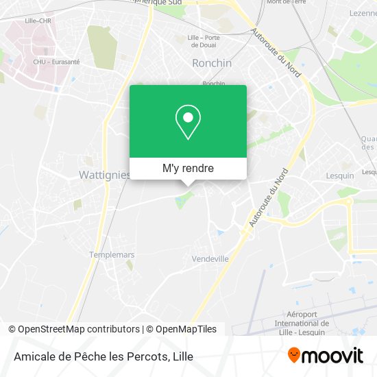 Amicale de Pêche les Percots plan