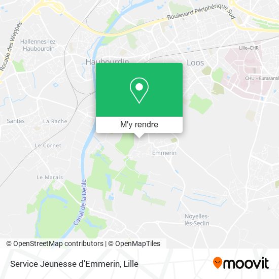 Service Jeunesse d'Emmerin plan