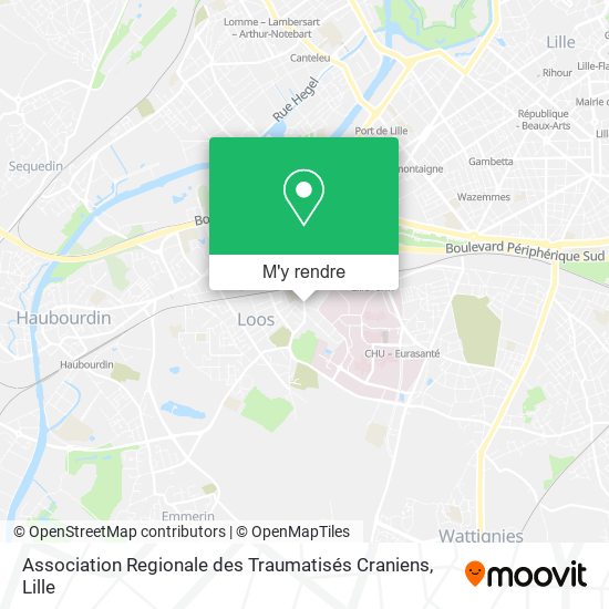 Association Regionale des Traumatisés Craniens plan